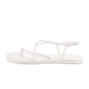 Alexander McQueen
Leather Gladiator White Sandals